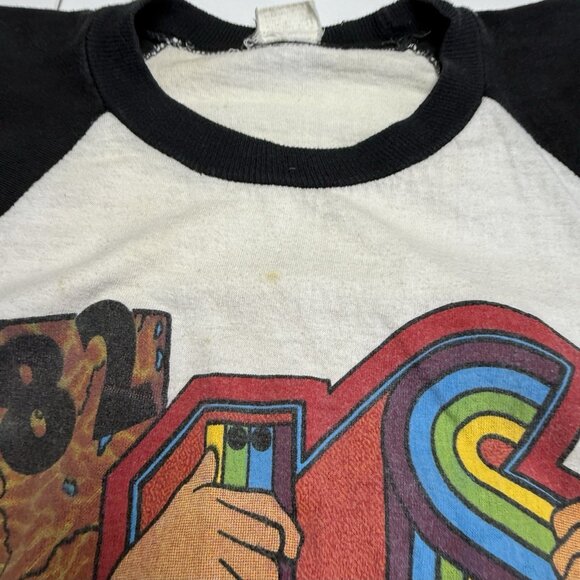 Vintage 80s The US Festival T Shirt L 18x26 Grateful Dead Fleetwood Mac 1982 - Picture 3 of 13
